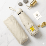 Mini Sun Umbrella ultra-light capsule UV protection foldable Wutong Rice umbrella | FOLKFAVE