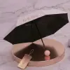 Mini Sun Umbrella ultra-light capsule UV protection foldable pink umbrella | FOLKFAVE