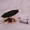 Mini Sun Umbrella ultra-light capsule UV protection foldable pink umbrella | FOLKFAVE